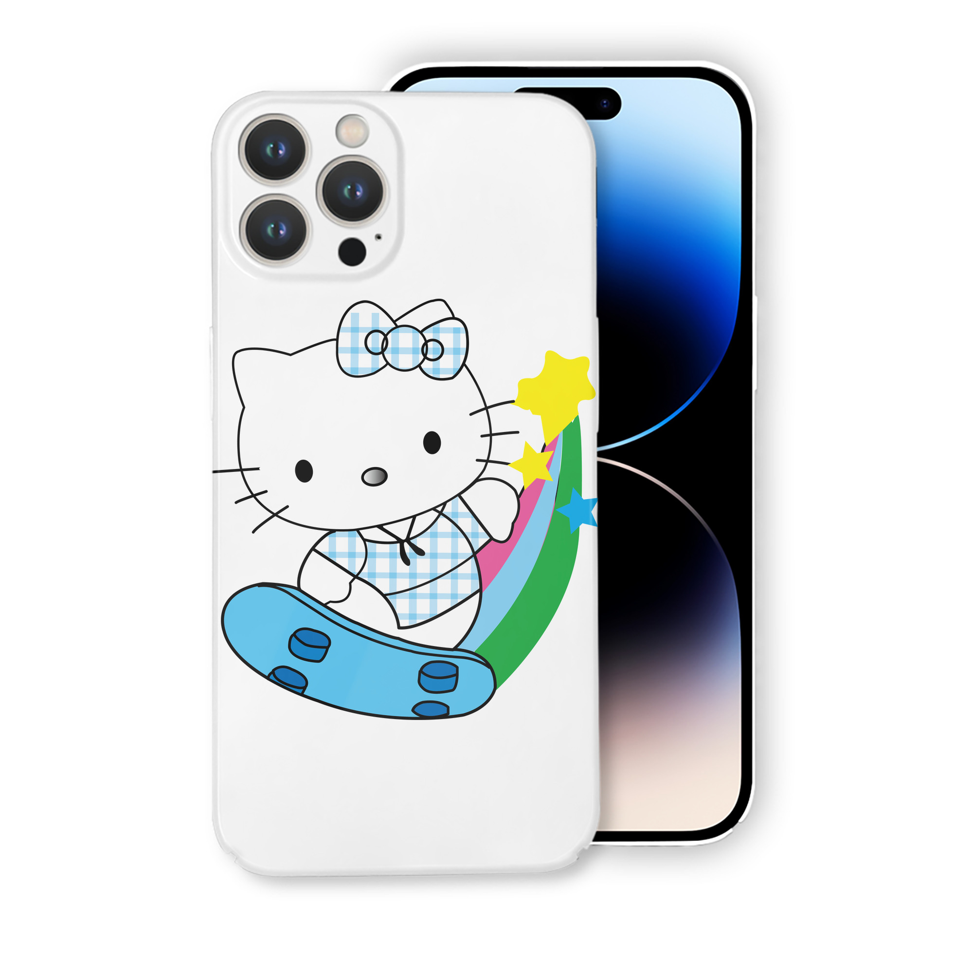 （画像用） Hello Kitty ハローキティ 【iPhone 14シリーズ対応】ハードケース